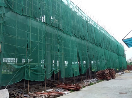 建筑安全網(wǎng)實(shí)景圖